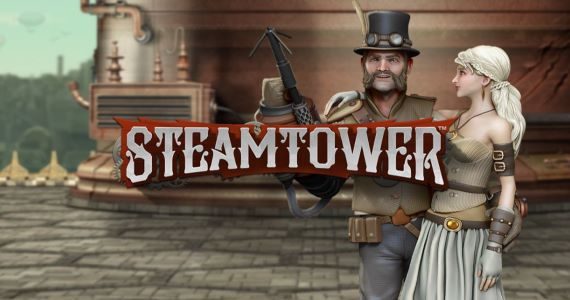 Steam tower pokie game by Netent