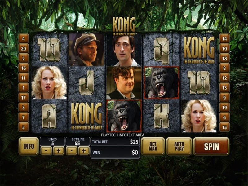 King Kong game view nz