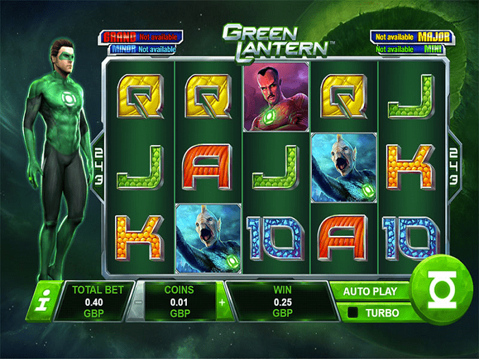 Green Lantern game view nz