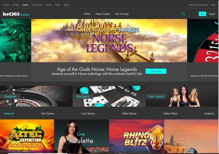 Games to play at Bet365 casino nz