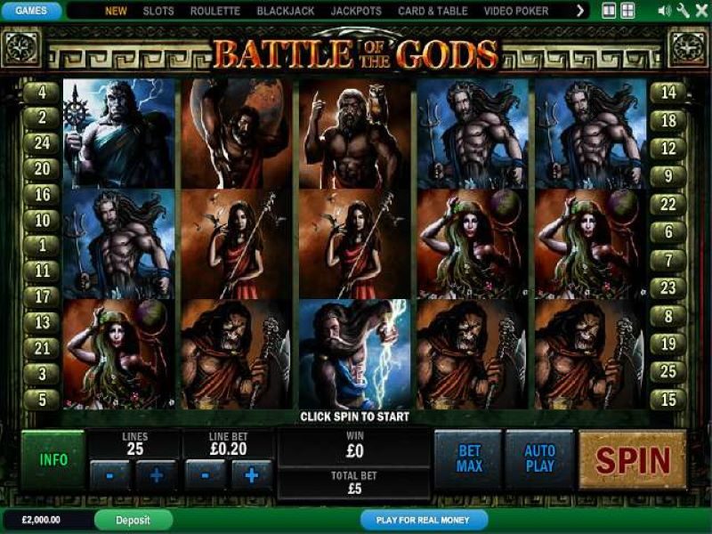 Battle of the Gods game view nz