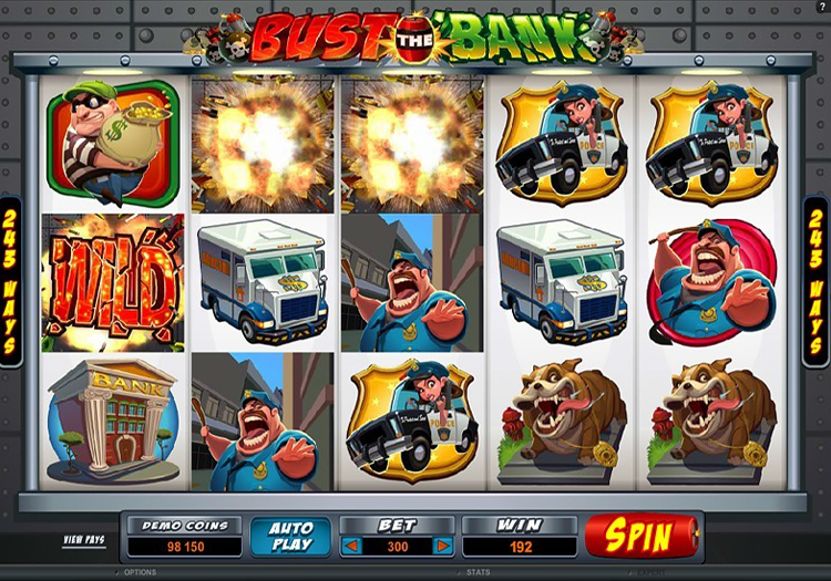 Bust the Bank game view NZ