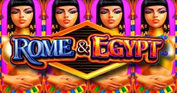 Rome and Egypt slot WMS logo