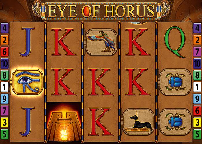 Eye of Horus game view for NZ players