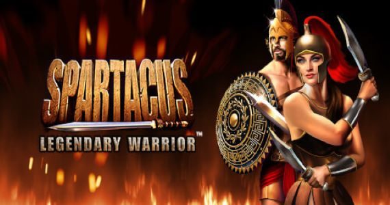 spartacus legendary warrior slot wms logo