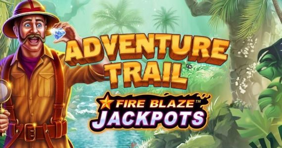 Adventure Trail Fire Blaze Jackpots pokie game NZ