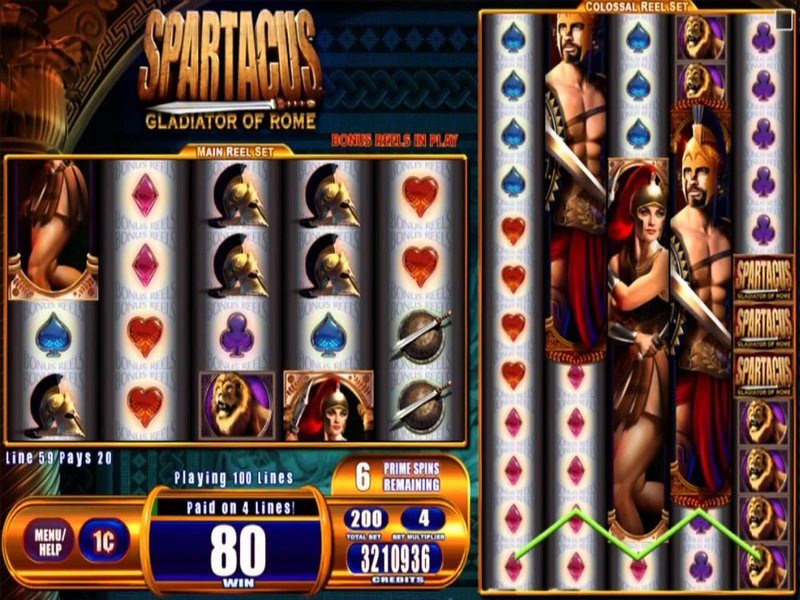 Spartacus Gladiator of Rome game view