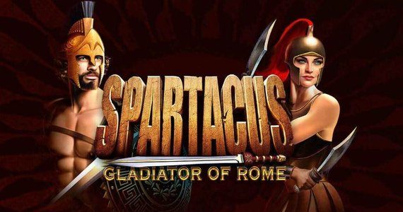 Spartacus Gladiator of Rome slot wms logo
