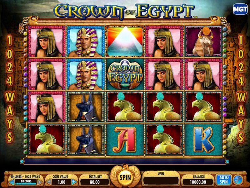 Crown of Egypt game view NZ