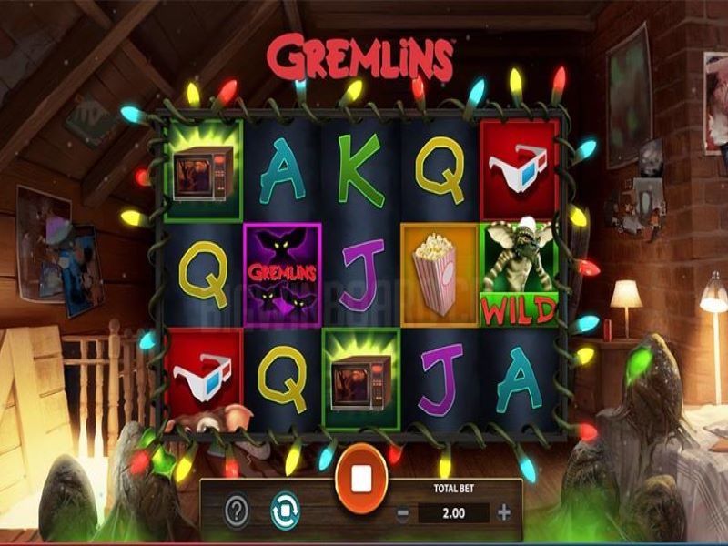 Gremlins pokie game view