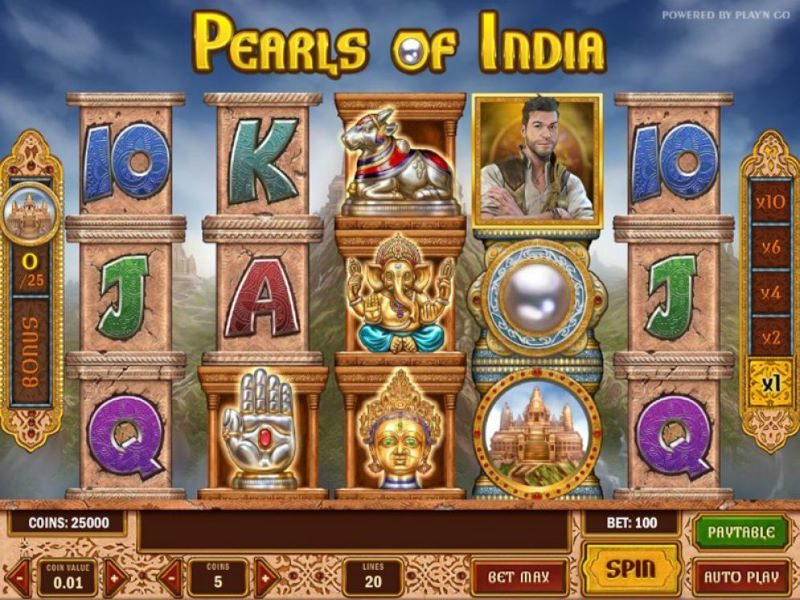 Pearls of Inida pokie game