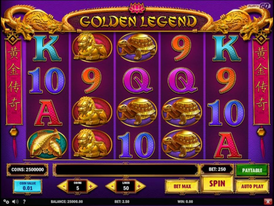 Golden Legend pokie game