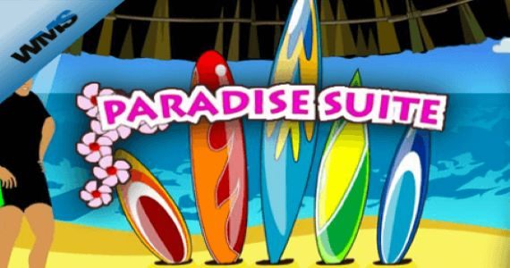 paradise suite slot wms logo