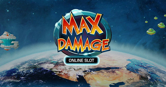 Max Damage pokie logo