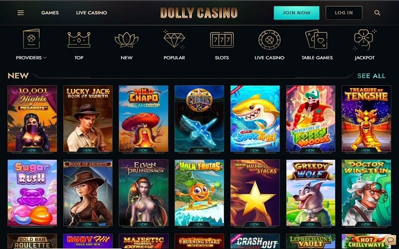 New games to play at Dolly casino for NZ players