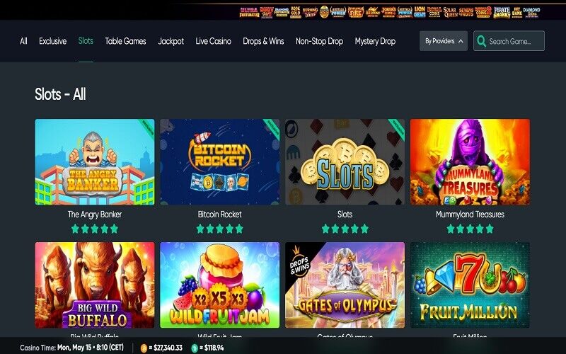 Slot games at Bitcoin.com games nz