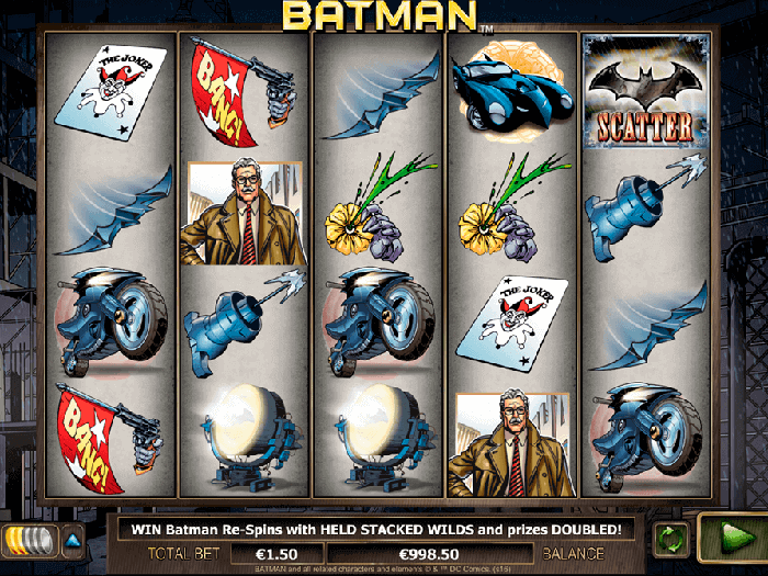 Batman pokie game