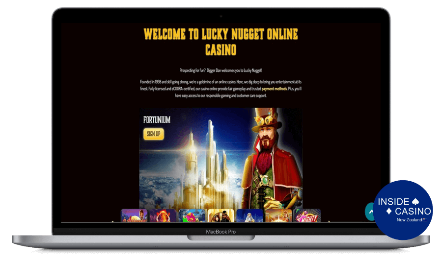 Lucky Nugget online casino nz