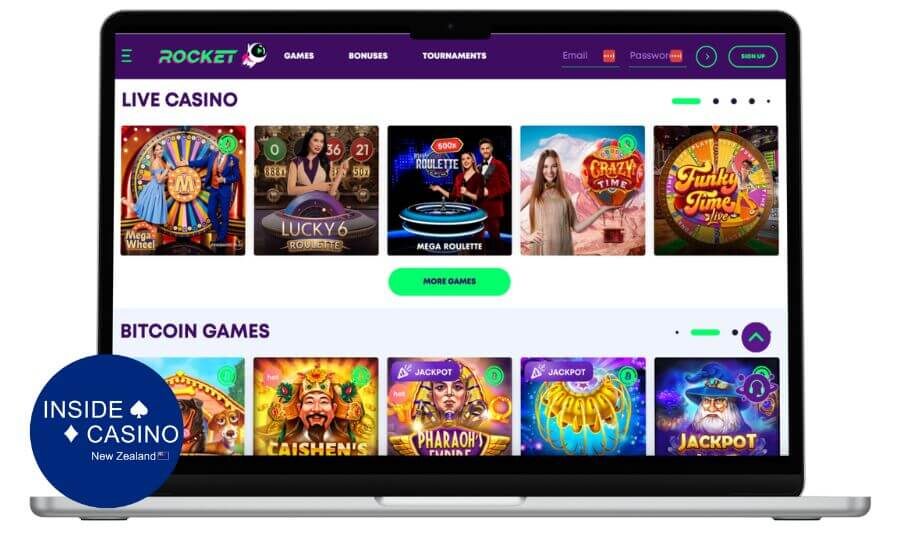 casino rocket live casino casinorocket